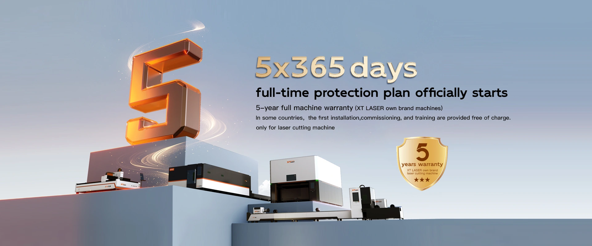 XT Laser Bảo hành 5 năm
